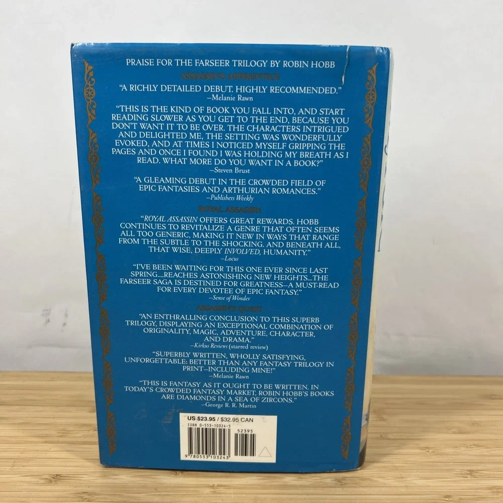 Robin Hobb Lot 2 1st Edition 1st Print Assassin's Quest Ship of Magic Hardcover